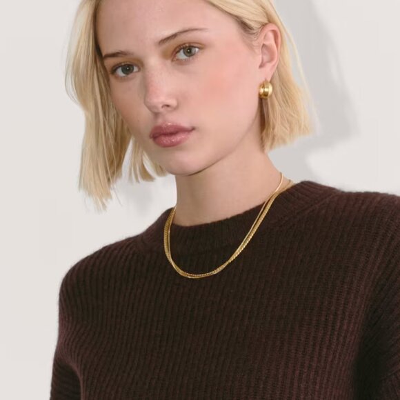 The Cocoon Crew in Wool Cashmere - Picture 5 of 10